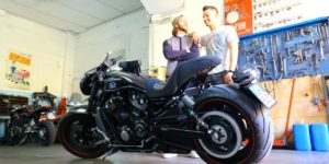 Harley Davidson Vrod Muscle por CEFEIDE Dada