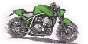 Custom Motorcycle Milan